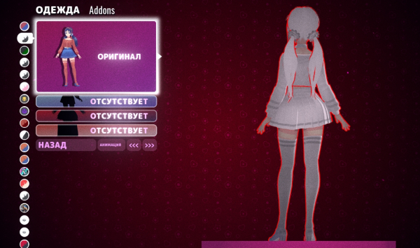 《米塔MiSide》白發(fā)白衣黑瞳米塔MOD