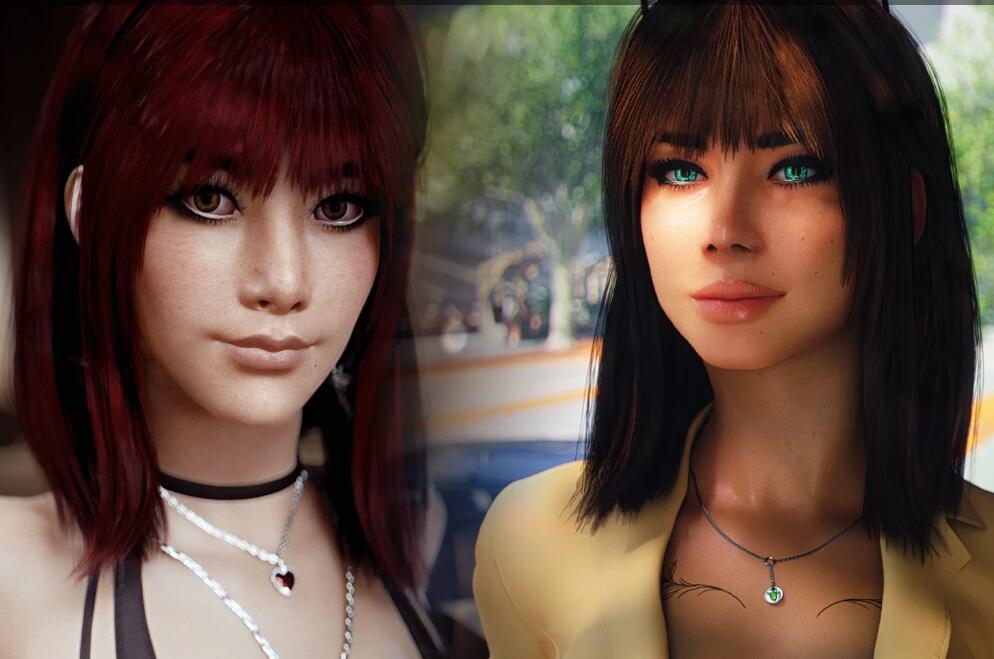 《賽博朋克2077》25號發型黑長直MOD