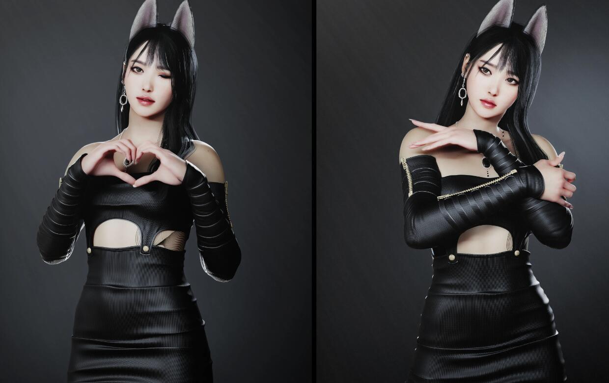 《賽博朋克2077》女團風高級服裝MOD