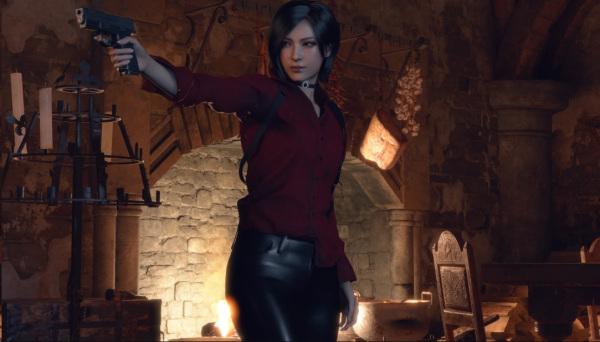 《生化危機4:重制版》艾達紅色休閑商務裝MOD