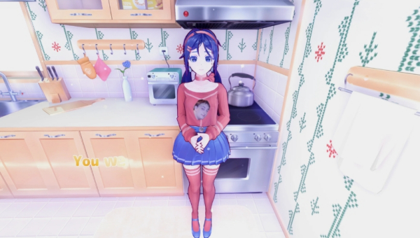 《米塔MiSide》印有男人臉的上衣MOD