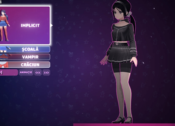 《米塔MiSide》純黑配色服裝MOD