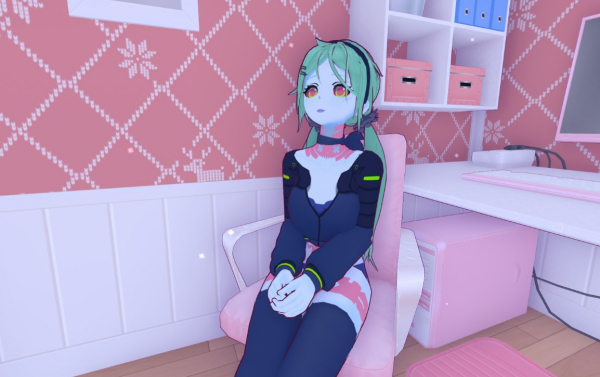 《米塔MiSide》賽博朋克邊緣行者瑞貝卡MOD