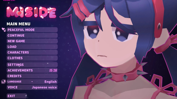 《米塔MiSide》迷你游戲的哥特風格米塔MOD