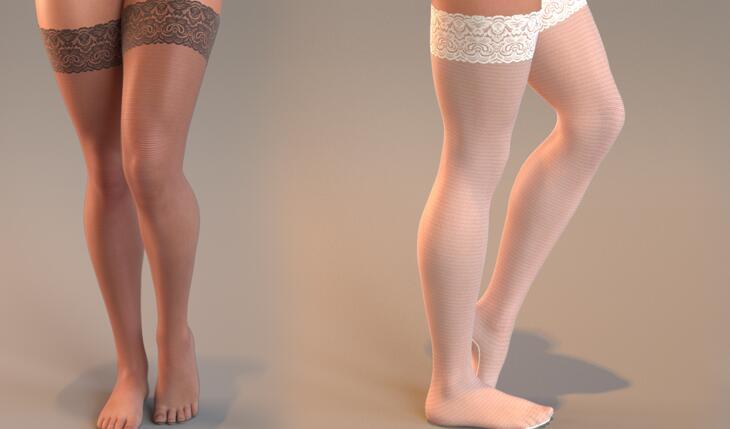 《古墓麗影：崛起》勞拉X性感完美體型黑白絲襪2.0MOD[身體插件]