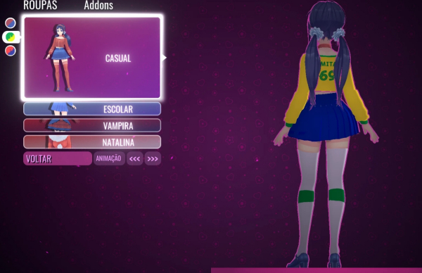 《米塔MiSide》巴西國家隊球衣MOD