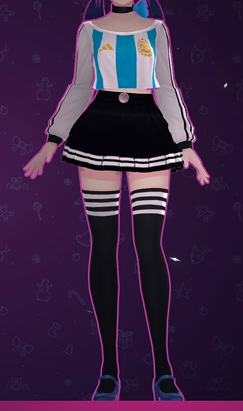 《米塔MiSide》阿根廷梅西足球衫MOD