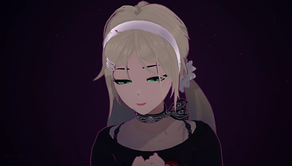 《米塔MiSide》淡金頭發綠色瞳孔米塔MOD