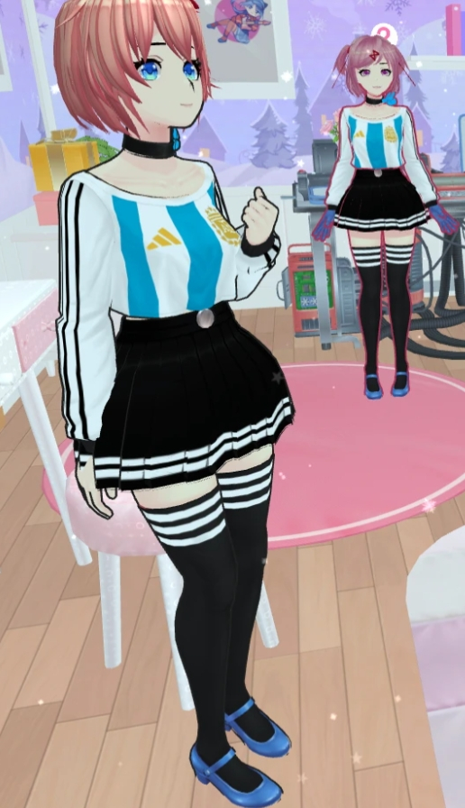 《米塔MiSide》阿根廷梅西足球衫MOD