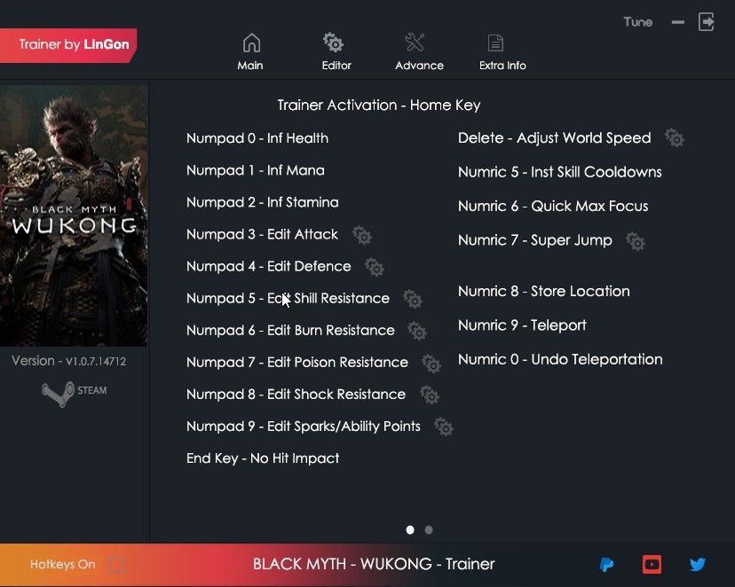 《黑神話:悟空》修改器整合包