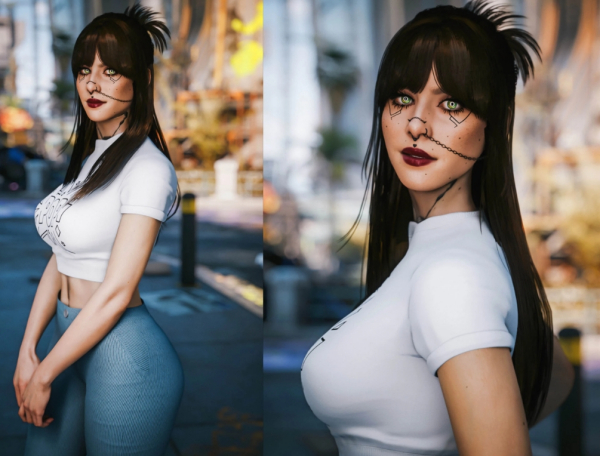 《賽博朋克2077》休閑風(fēng)格服裝Pt20MOD