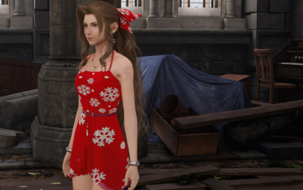 《最終幻想7:重制版》節日主題外觀mod整合包