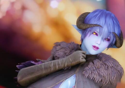 《上古卷軸5：天際重制版》CBBE惡魔爪套裝MOD