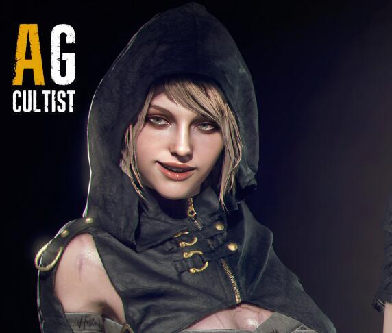 《生化危機4：重制版》阿什莉教徒裝兜帽v2.0MOD