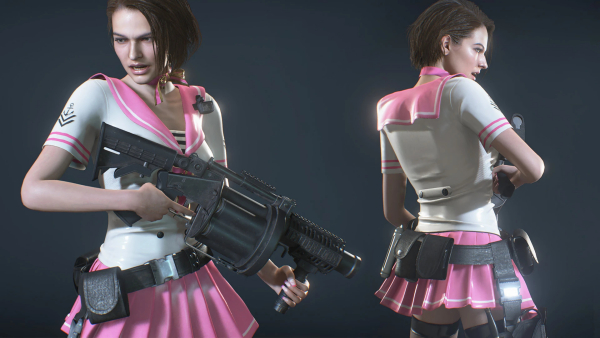 《生化危機3:重制版》吉爾服裝外觀mod整合包