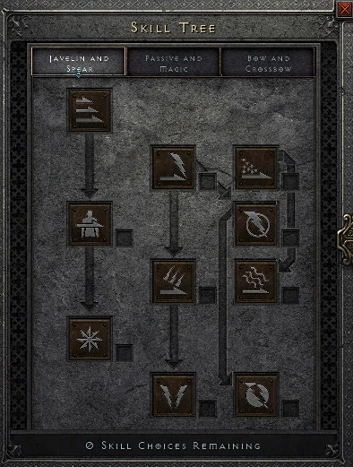 《暗黑破壞神2重制版》更好的技能樹MOD