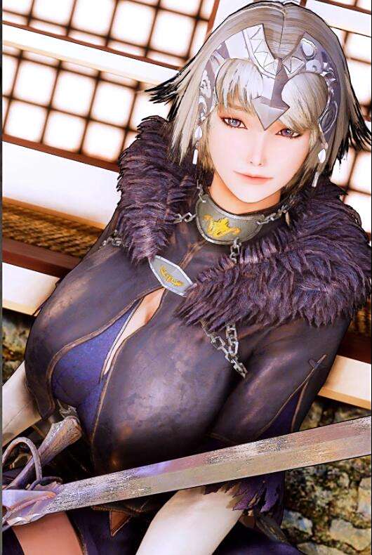 《上古卷軸5:天際重制版》COCOCBBE圣女貞德套裝MOD