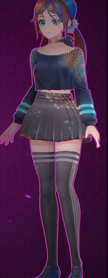 《米塔MiSide》橙藍色衣服和阿迪達斯絲襪MOD