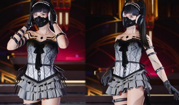 《賽博朋克2077》偶像打歌服MOD