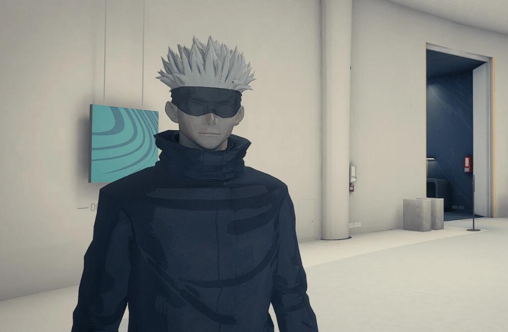 《師父》五條悟泳裝蒙眼裝MOD