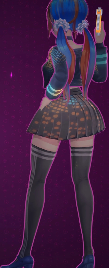 《米塔MiSide》橙藍色衣服和阿迪達斯絲襪MOD