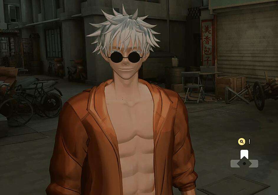 《師父》五條悟泳裝襯衫MOD