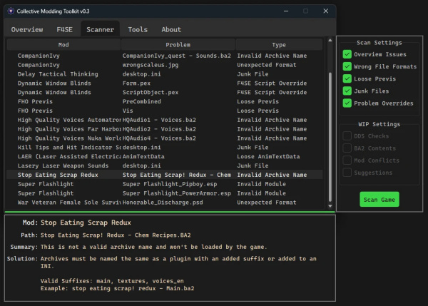 《輻射4》集體模組工具包MOD