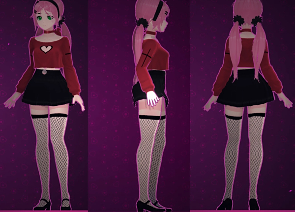 《米塔MiSide》原創(chuàng)角色安妮MOD