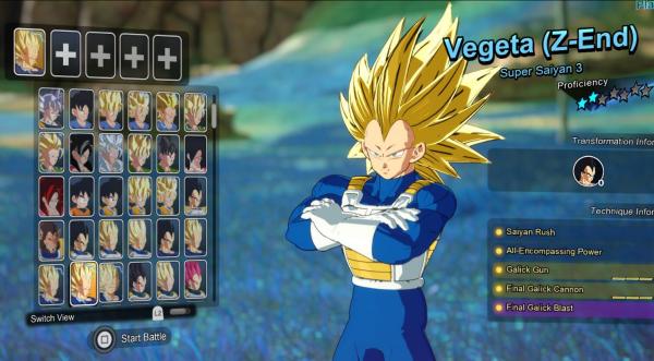 《七龍珠:電光炸裂!ZERO》官方版貝吉塔超賽三MOD