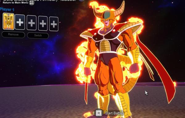 《七龍珠:電光炸裂!ZERO》弗利薩大王金色MOD