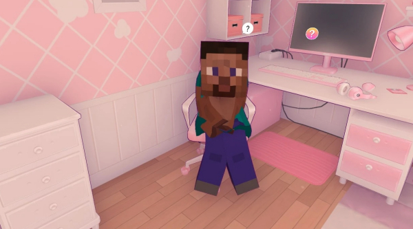 《米塔MiSide》我的世界史蒂夫MOD