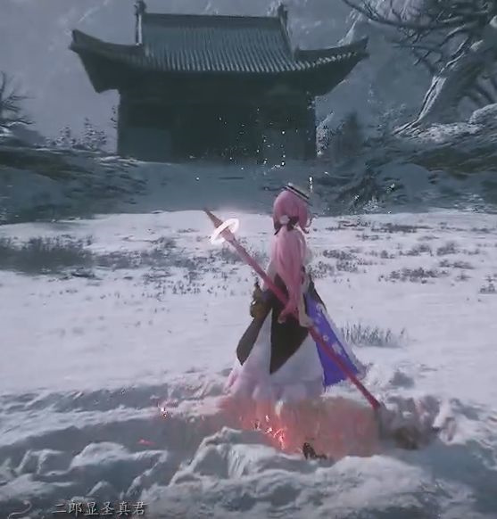 《黑神話:悟空》新花的愛莉希雅取代悟空MOD