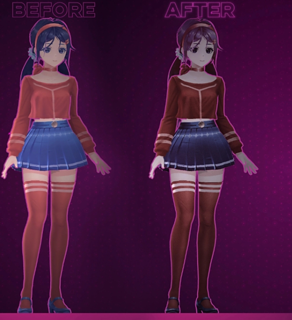 《米塔MiSide》復古色服裝MOD