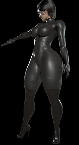 《生化危機4：重制版》艾達豐滿曲線連體緊身衣MOD