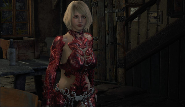 《生化危機(jī)4:重制版》阿什莉猩紅奧林服裝MOD