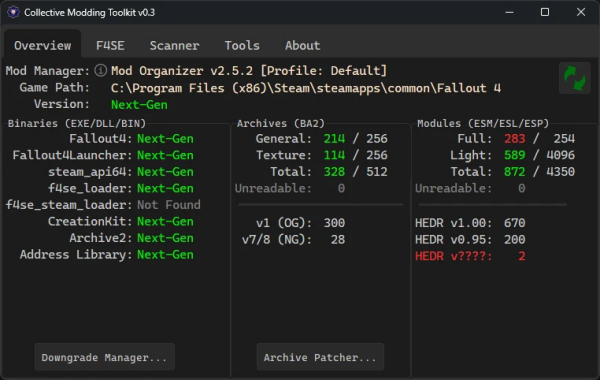 《輻射4》實(shí)用工具mod整合包