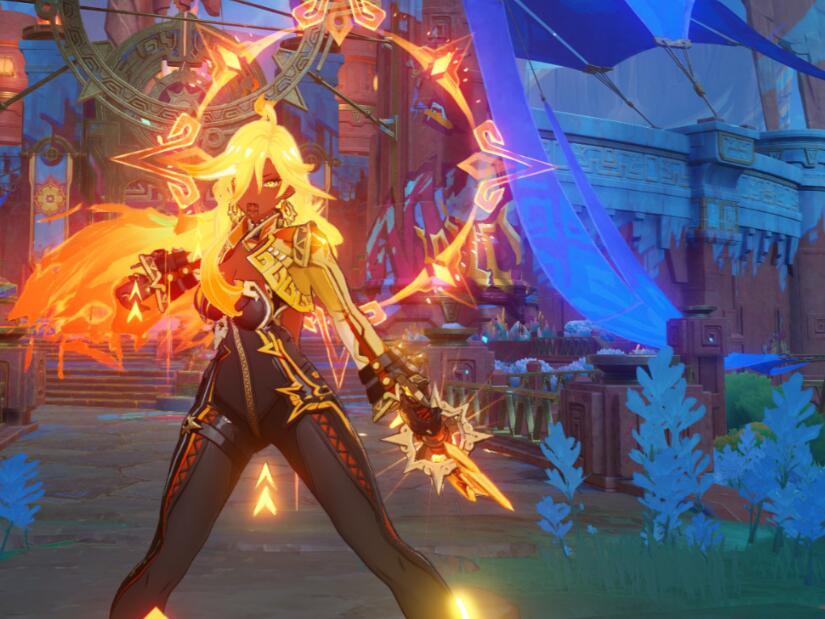 《原神》黑皮體型瑪薇卡MOD