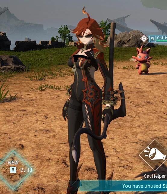 《幻獸帕魯》原神瑪薇卡替換女性角色MOD[支持天墜之地]