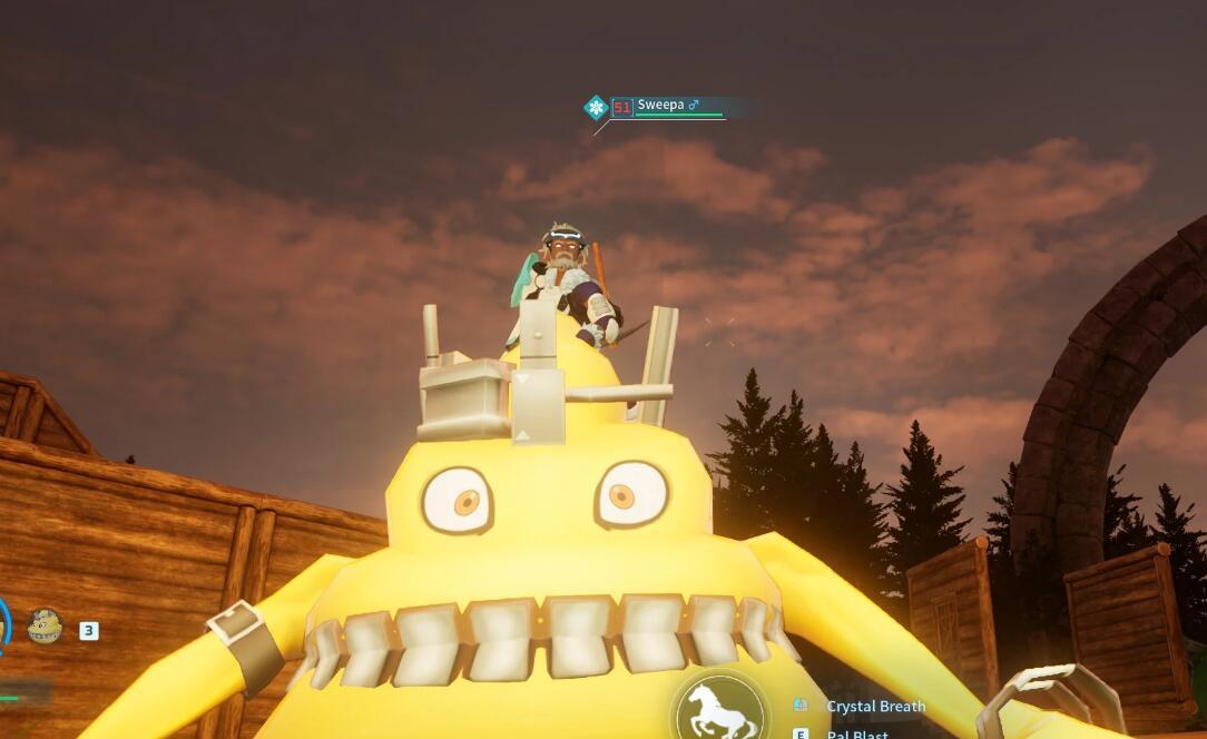 《幻獸帕魯》數(shù)碼寶貝大便獸大王替換毛老爹MOD[支持天墜之地]