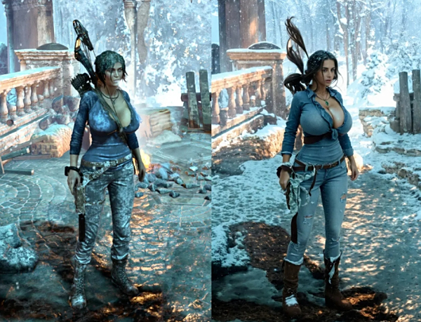 《古墓麗影：崛起》勞拉服裝外觀mod整合包