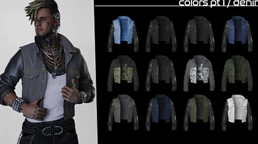 《賽博朋克2077》男v角色外觀mod整合包