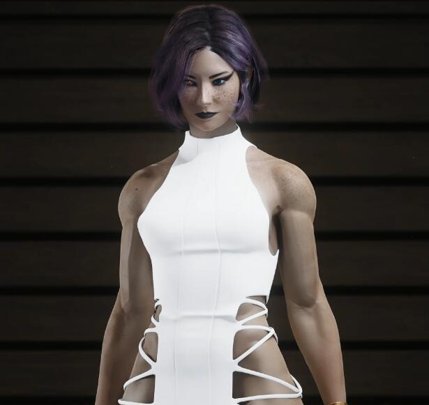 《賽博朋克2077》Angel刺客連衣裙MOD