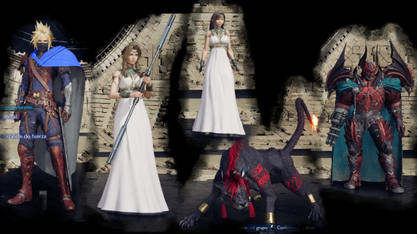 《最終幻想7:重生》全員無愛服裝MOD