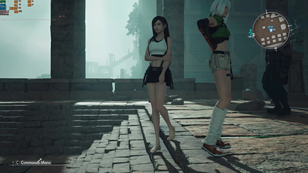 《最終幻想7:重生》艾瑞絲與蒂法服裝變體MOD