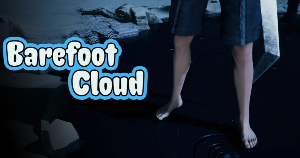 《最终幻想7：重生》移除克劳德狂野冲浪装的拖鞋MOD