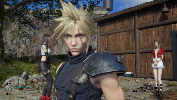 《最終幻想7：重生》克勞德臉疤MOD