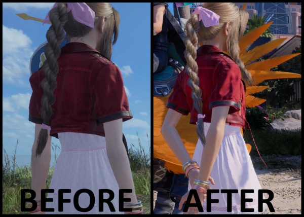 《最終幻想7：重生》陽光膚色MOD