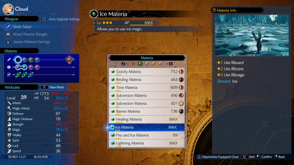 《最終幻想7:重生》經典魔法魔晶石MOD