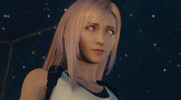 《最終幻想7：重生》蒂法粉色頭發和粉紅色瞳孔MOD