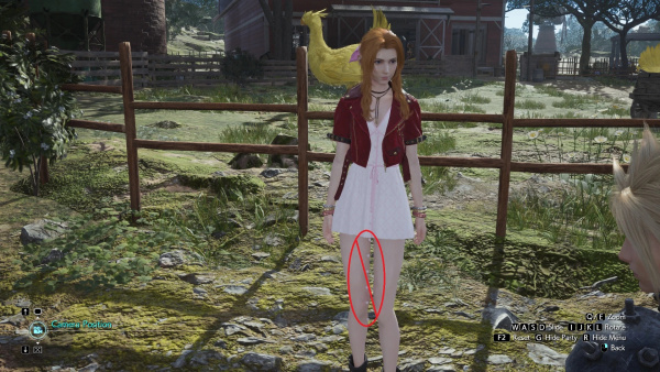 《最終幻想7:重生》艾瑞絲裙邊按鈕移除MOD